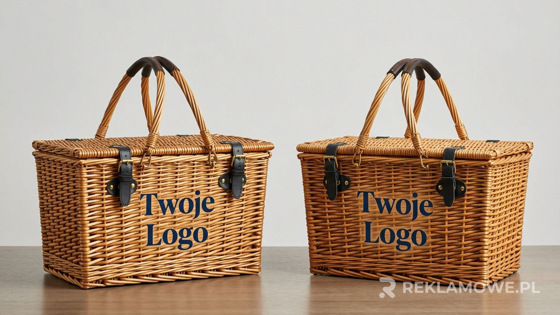 Kosz reklamowy zwiększający rozpoznawalność marki