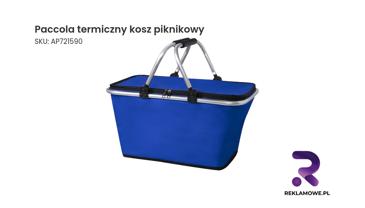 Paccola termiczny kosz piknikowy – praktyczny kosz izolowany na piknik i wycieczki